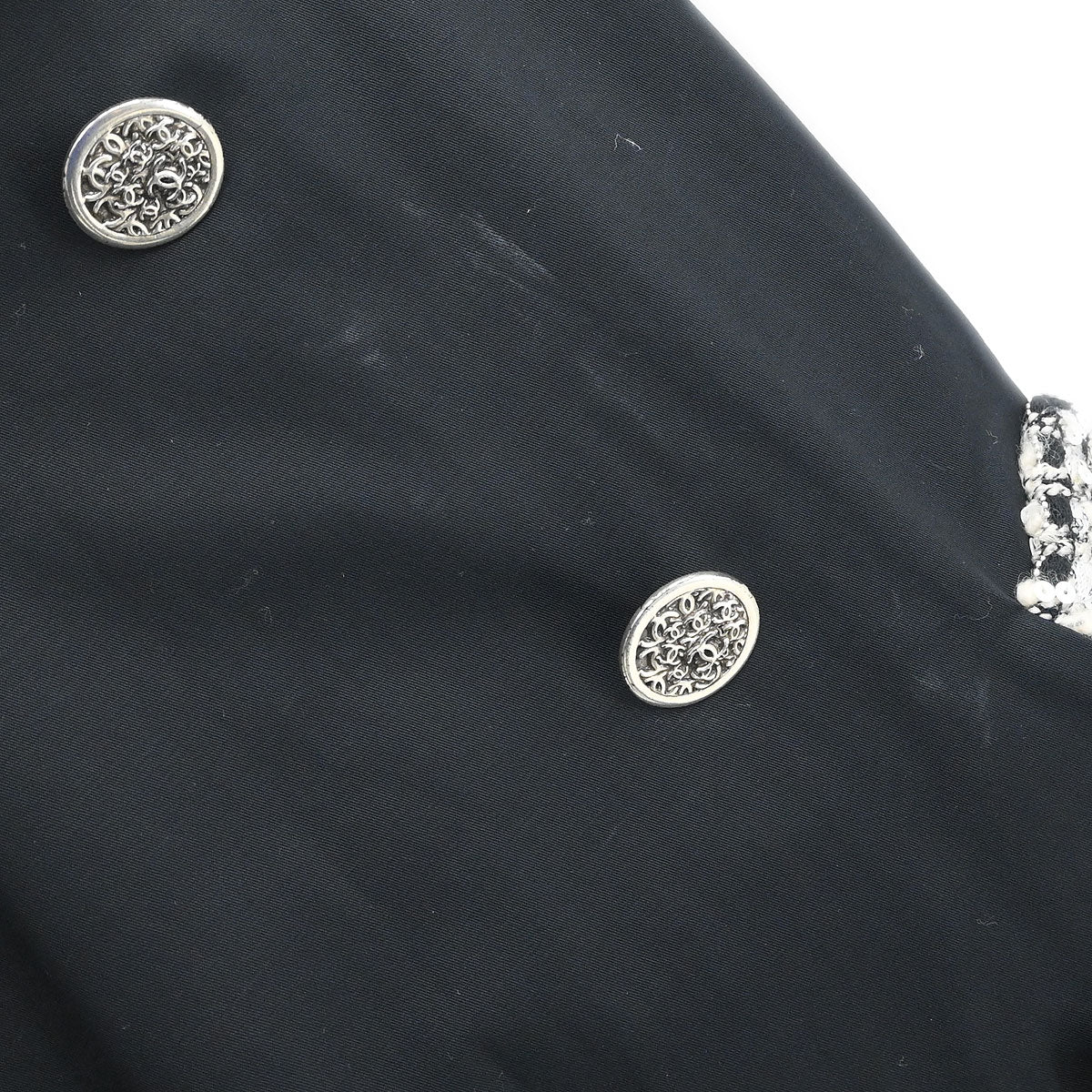 Chanel 2004 Coat Black #38 - Image 7