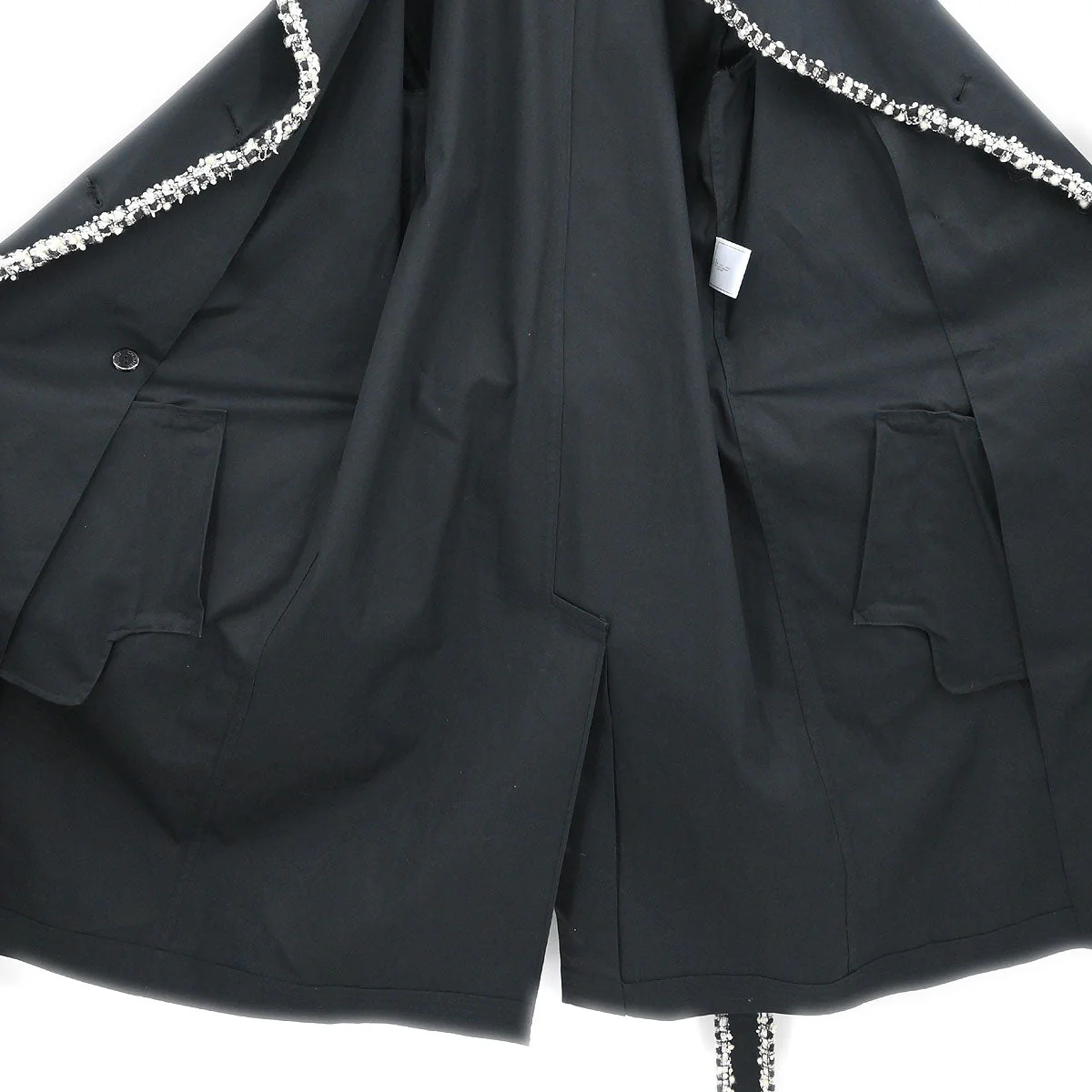 Chanel 2004 Coat Black #38 - Image 8