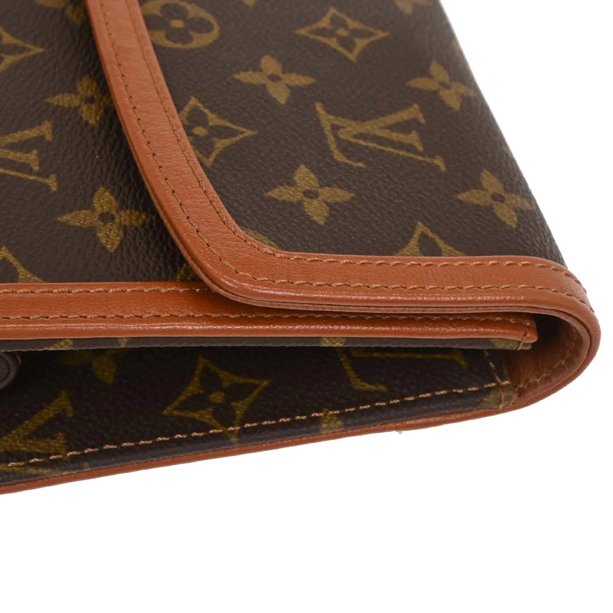Louis Vuitton 1990 Monogram Pochette Dame PM Clutch Bag M51812 - Image 4