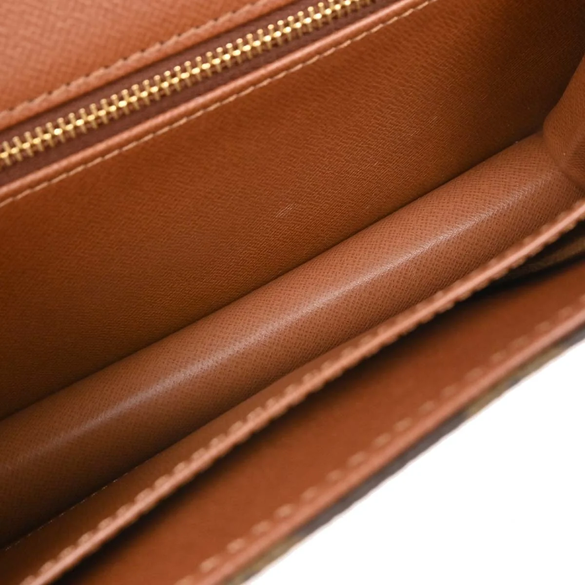 Louis Vuitton 1990 Monogram Pochette Dame PM Clutch Bag M51812 - Image 8