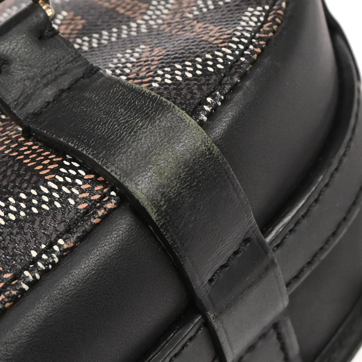 Goyard Black Belvedere PM Shoulder Bag - Image 7