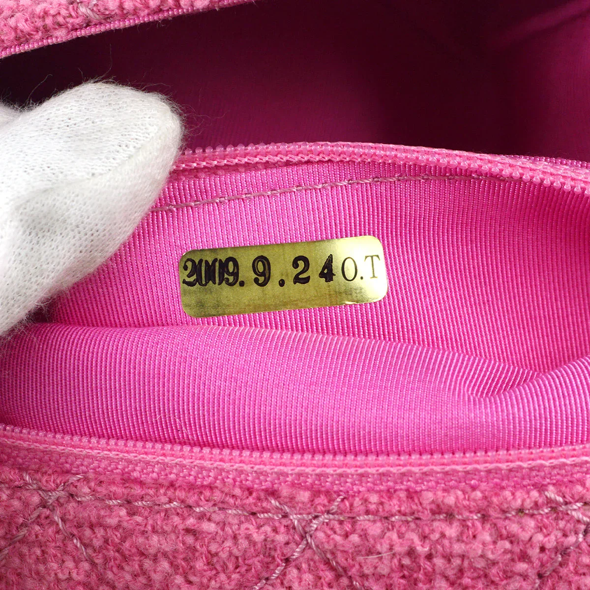 Chanel 2009-2010 Mademoiselle Lock Shoulder Bag Pink - Image 10