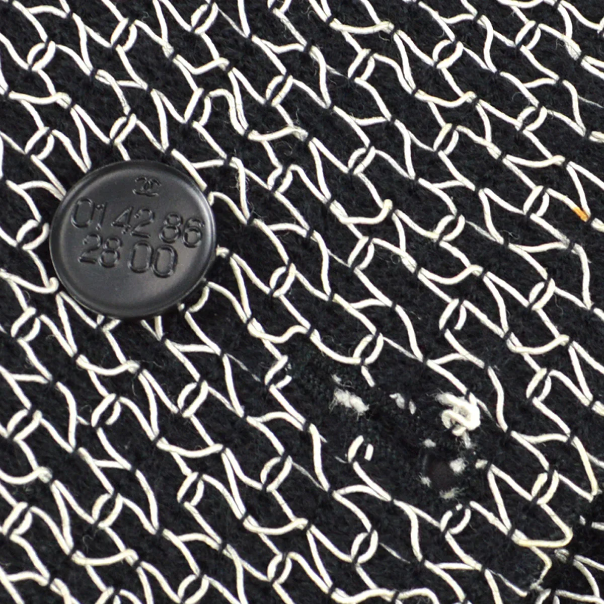 Chanel 1998 Double Breasted Tweed Blazer #38 - Image 3