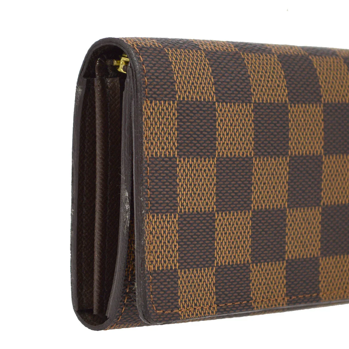 Louis Vuitton 2009 Damier Porte Monnaie Billets Tresor Wallet N61736 - Image 3