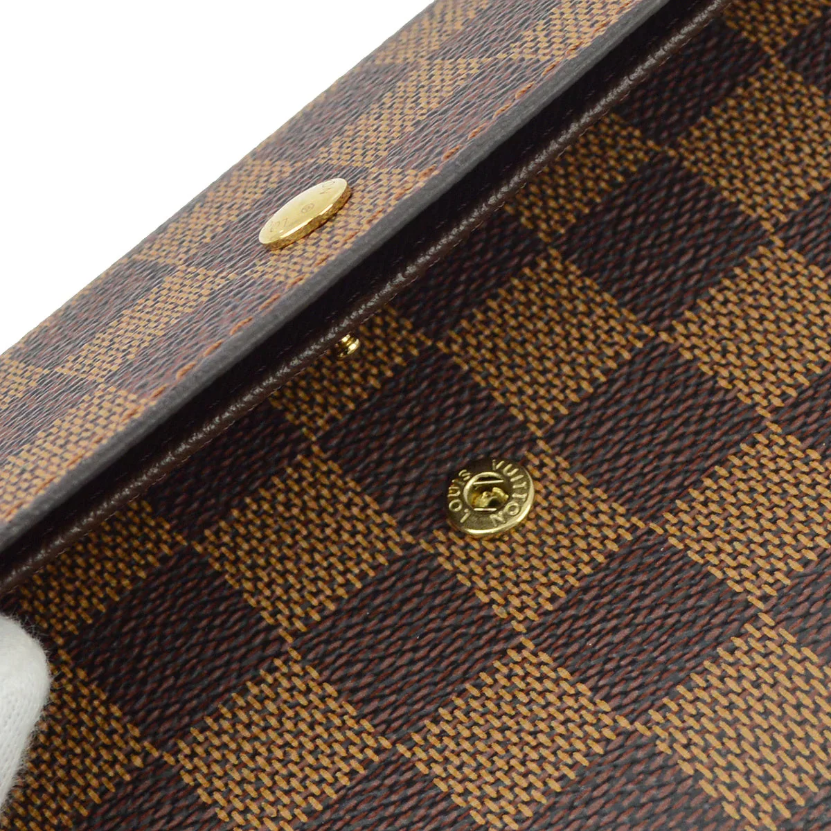 Louis Vuitton 2003 Damier Portefeuille International Wallet N61217 - Image 6