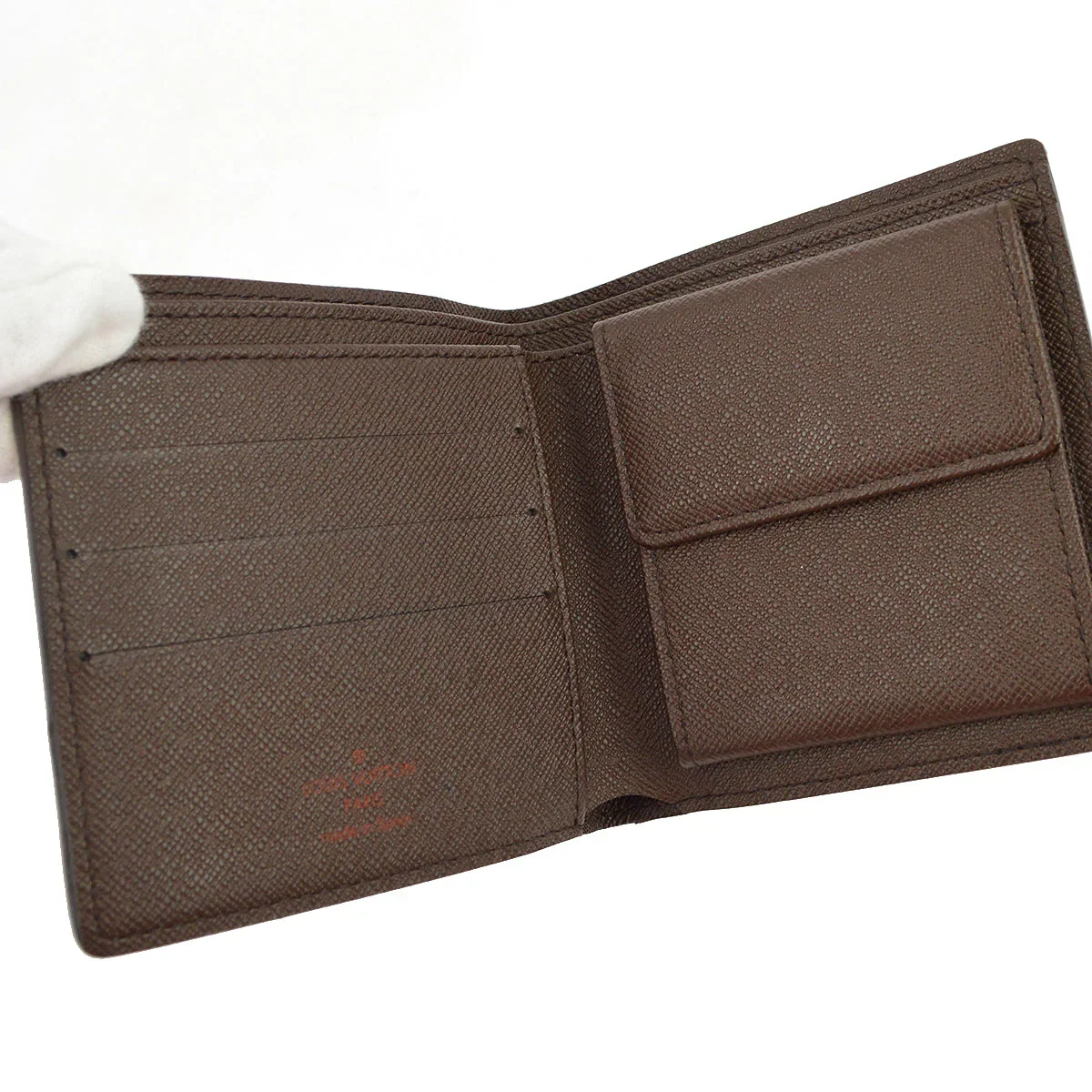 Louis Vuitton 2005 Porte Billet Cartes Credit Monnaie Wallet N61665 - Image 4