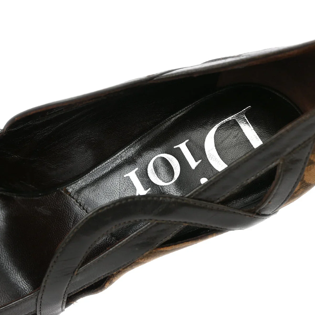 Christian Dior * Brown Trotter Pumps Shoes #34 - Image 7
