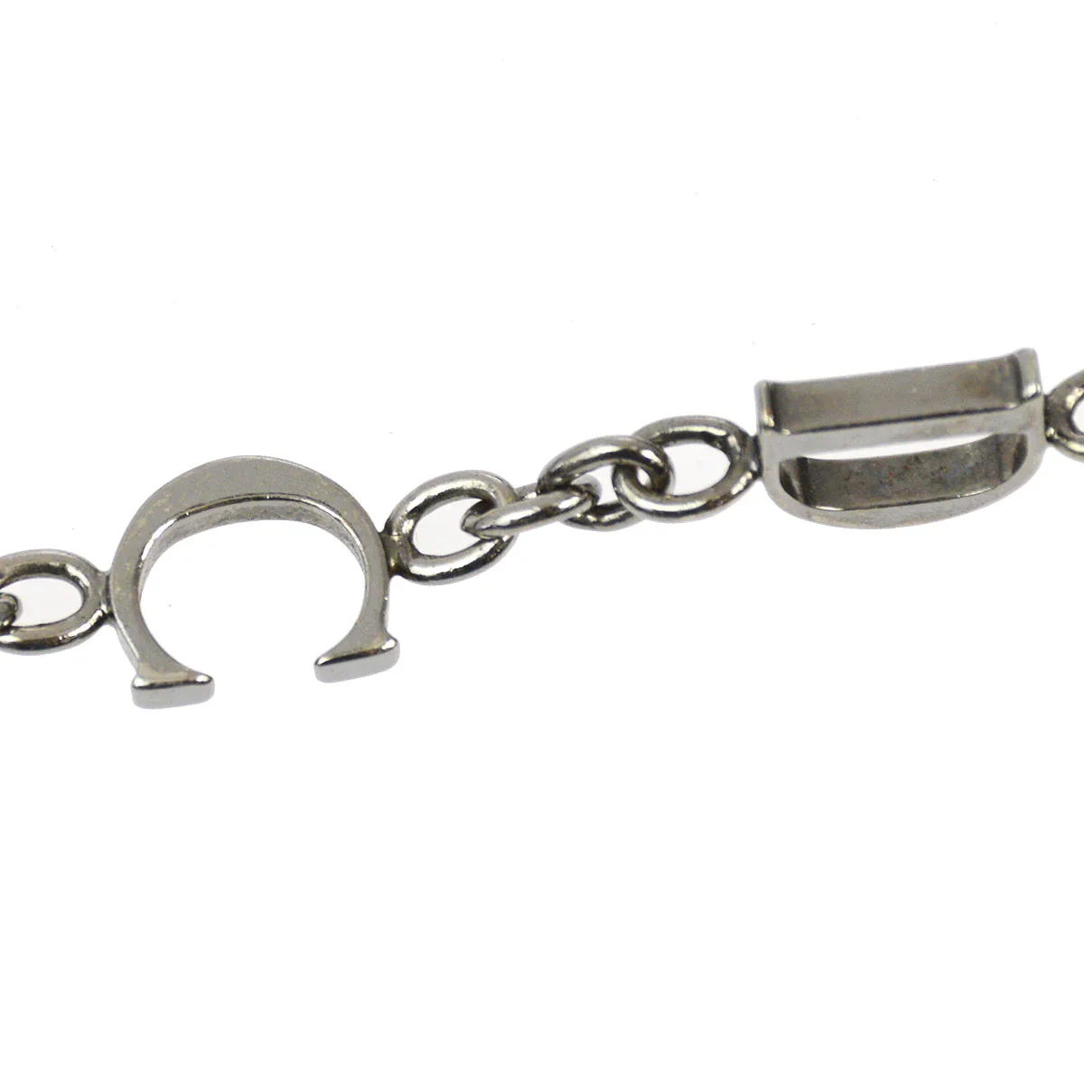 Christian Dior * 2003 Gray Mini Saddle Handbag - Image 5