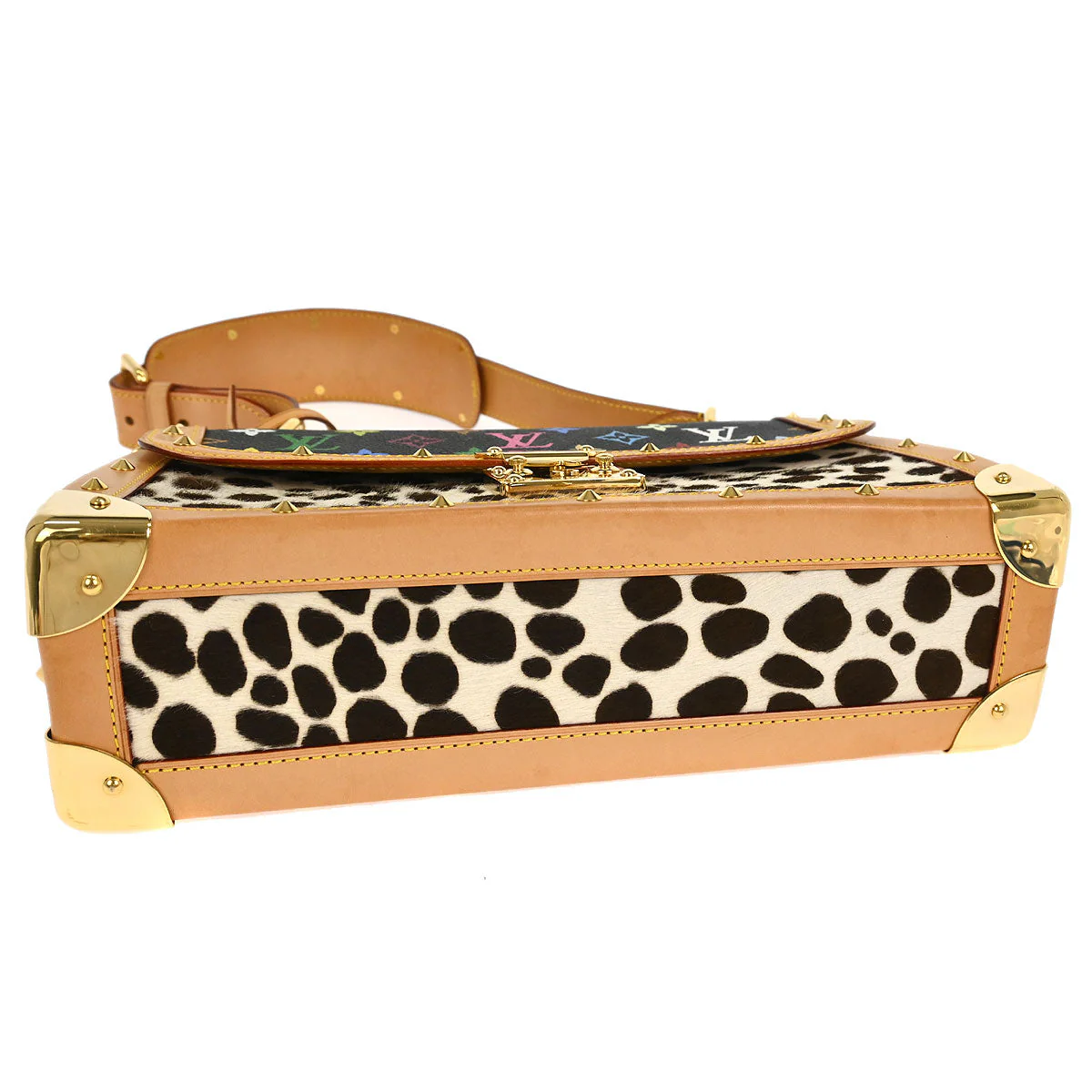 Louis Vuitton * Multicolor Pony hair Sac Dalmatian M92825 - Image 3