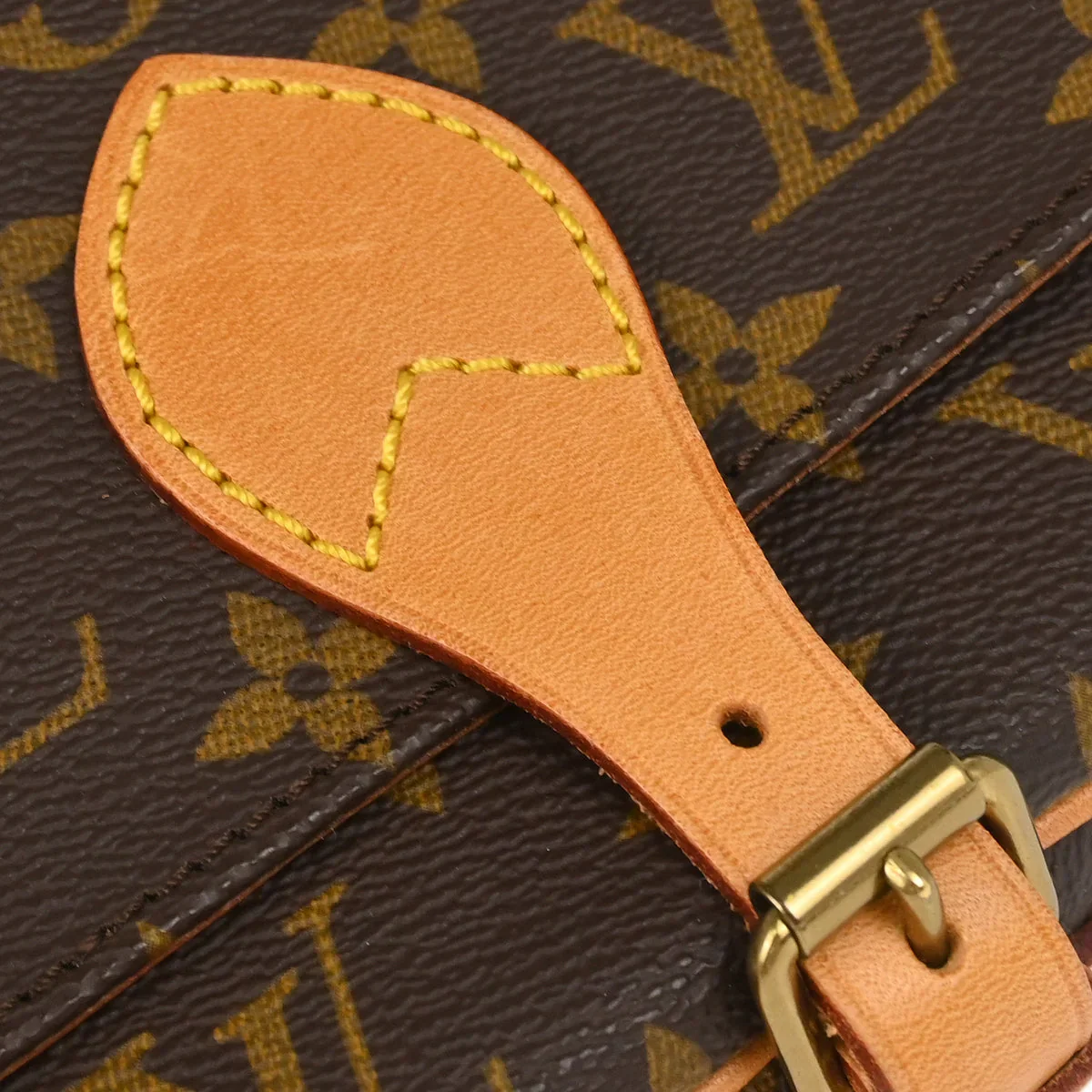 Louis Vuitton 1991 Monogram Cartouchiere PM Shoulder Bag M51254 - Image 4