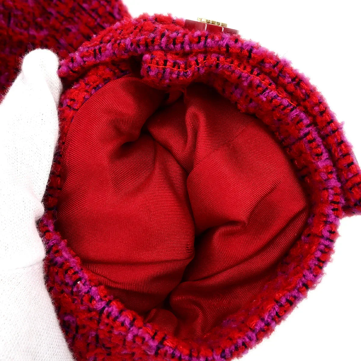 Chanel 1995 Double Breasted Jacket Red #38 - Image 6