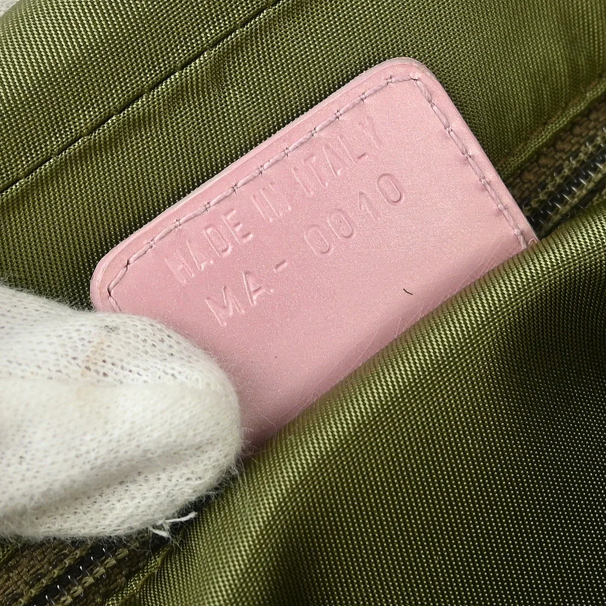 Christian Dior * 2000 Pink Python Malice Shoulder Bag - Image 10