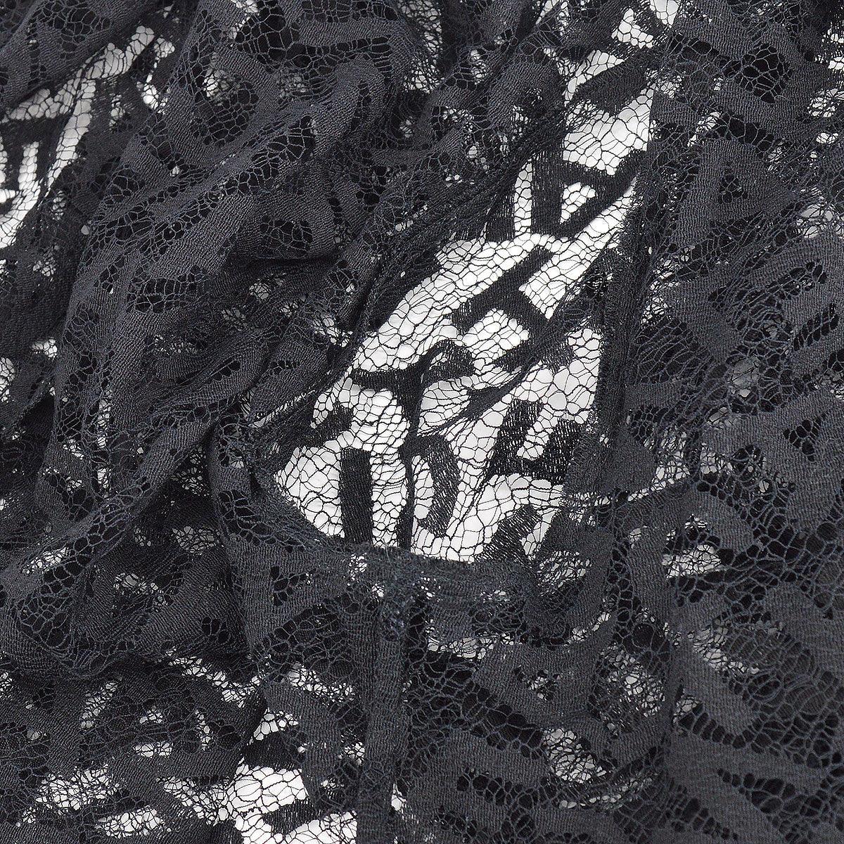 Chanel 1998 Fall Logo Lace Open Cardigan #40 - Image 5