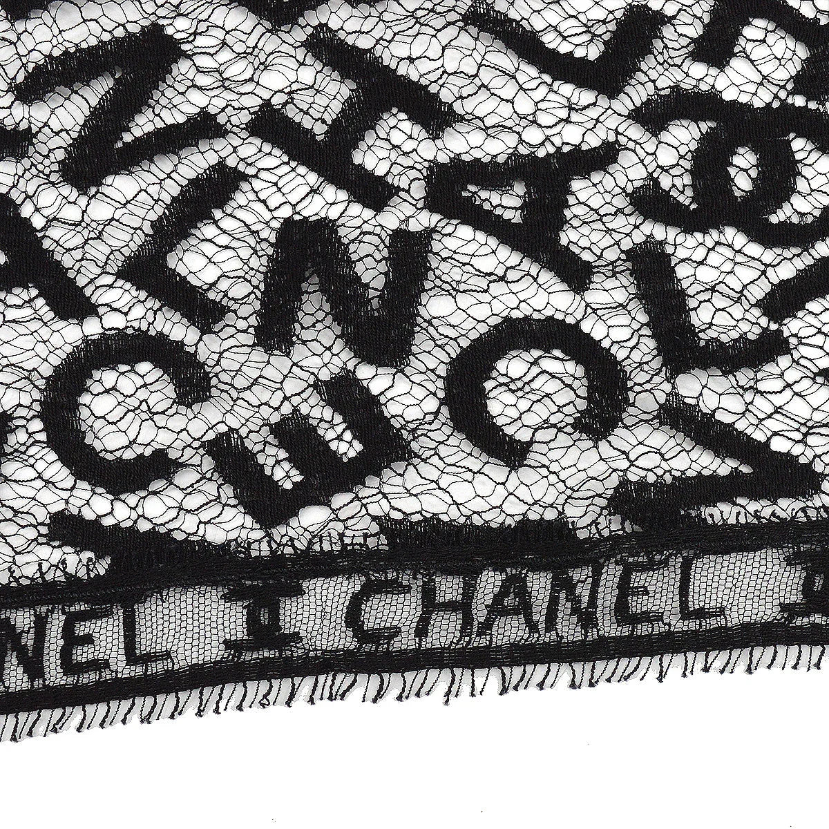 Chanel 1998 Fall Logo Lace Open Cardigan #40 - Image 7