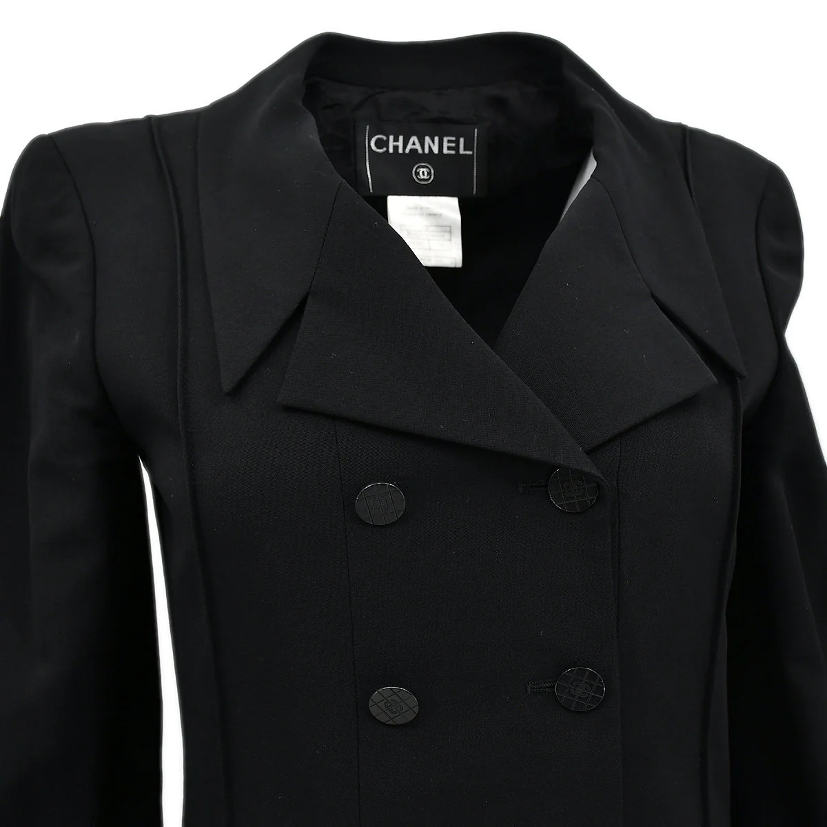 Chanel Spring 2001 single breasted jacket #34 - Image 4