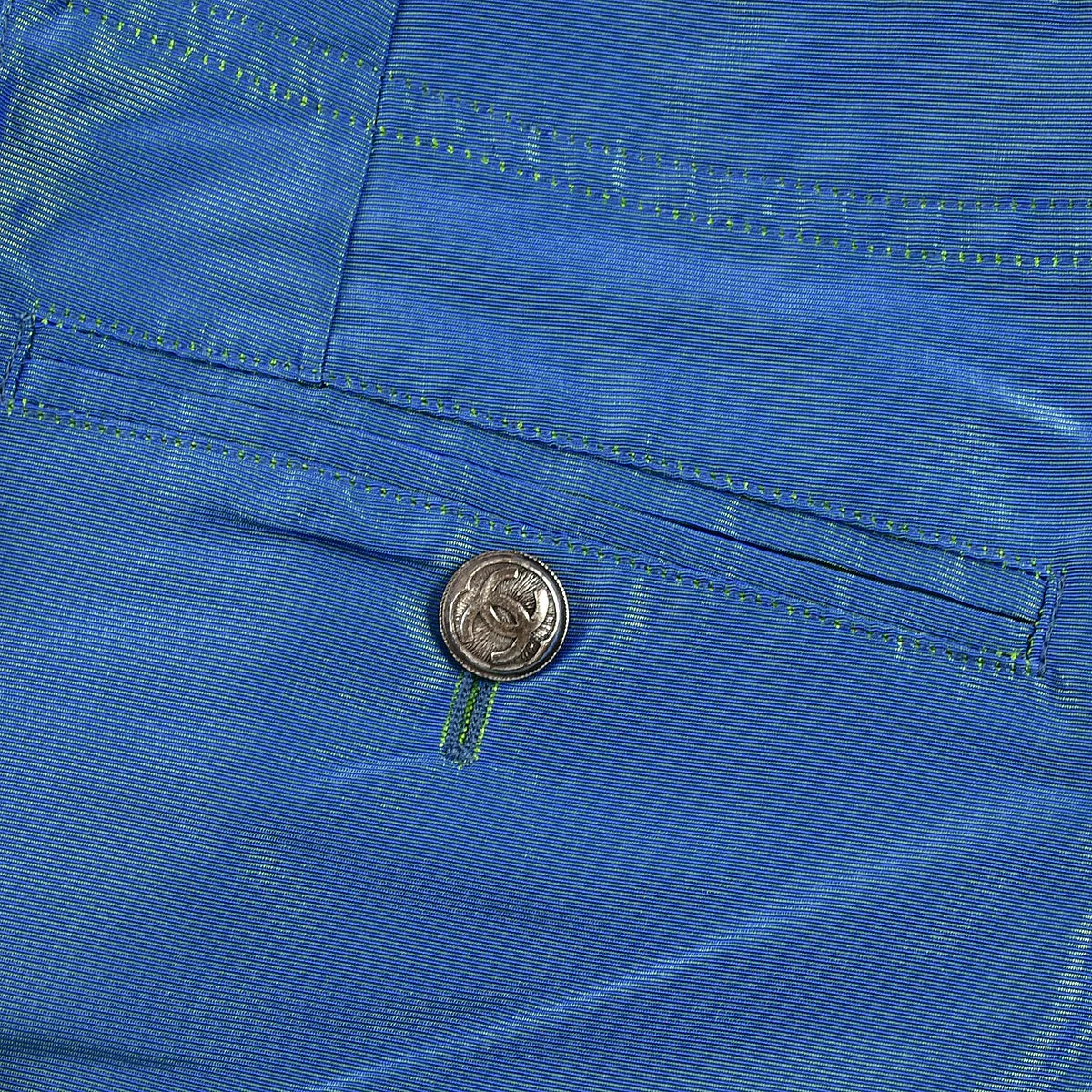 Chanel Long Pants Blue 96A #40 - Image 6