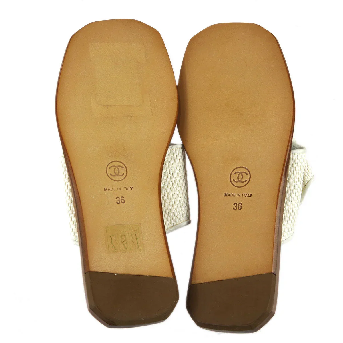 Chanel * Spring 2001 Sandals Shoes #36 - Image 3