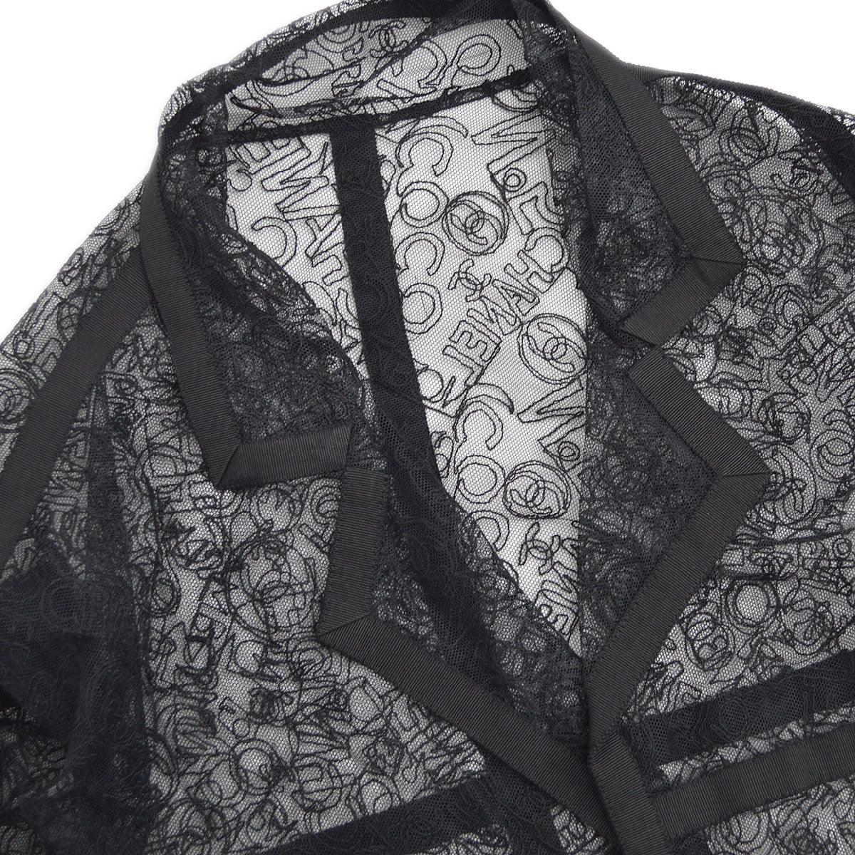 Chanel Cruise 1994 logo-embroidered lace jacket #38 - Image 6