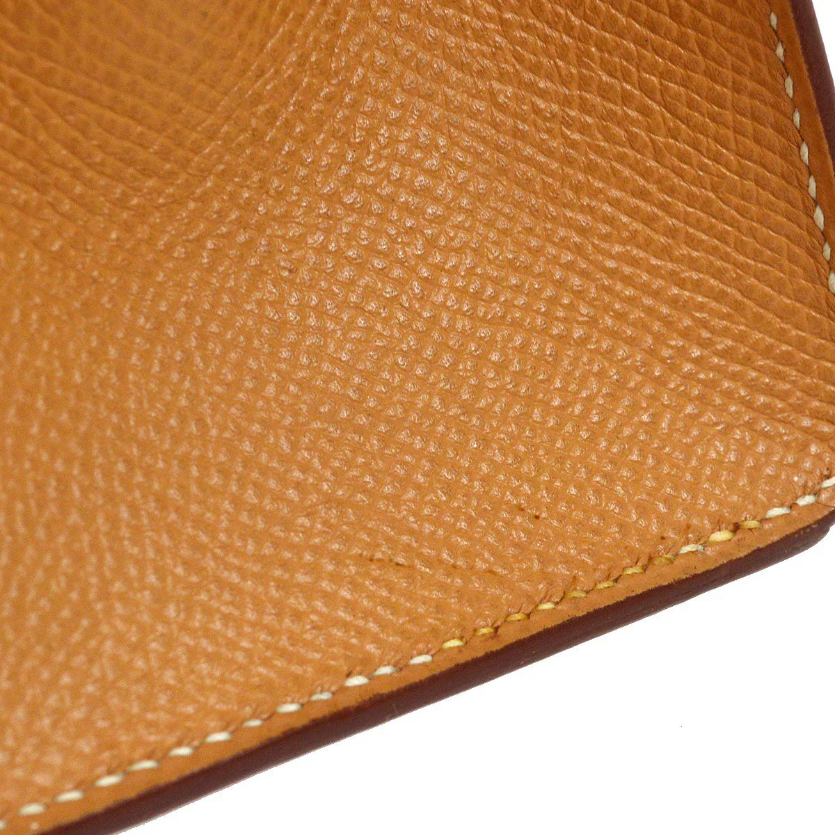 HERMES * 1994 Mini Kelly 20 SELLIER Courchevel Natural Rouge Vif - Image 10