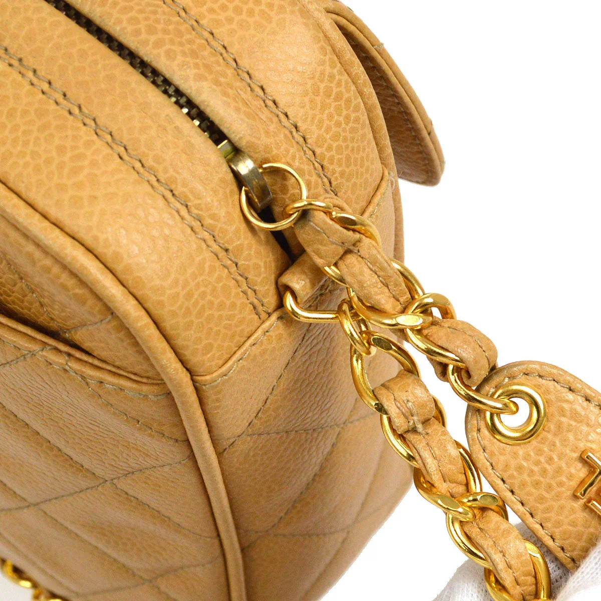 CHANEL 1994-1996 Mini Pocket Camera Bag - Image 6