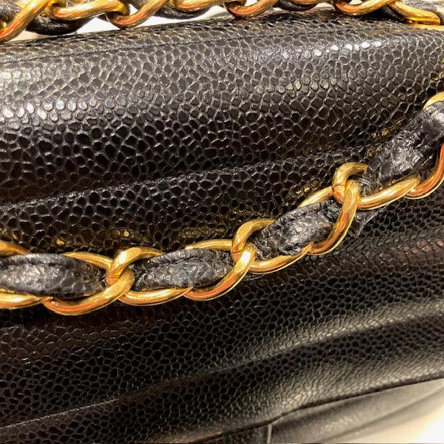 CHANEL 1994-1996 Large Horizontal Classic Single Flap - Image 11