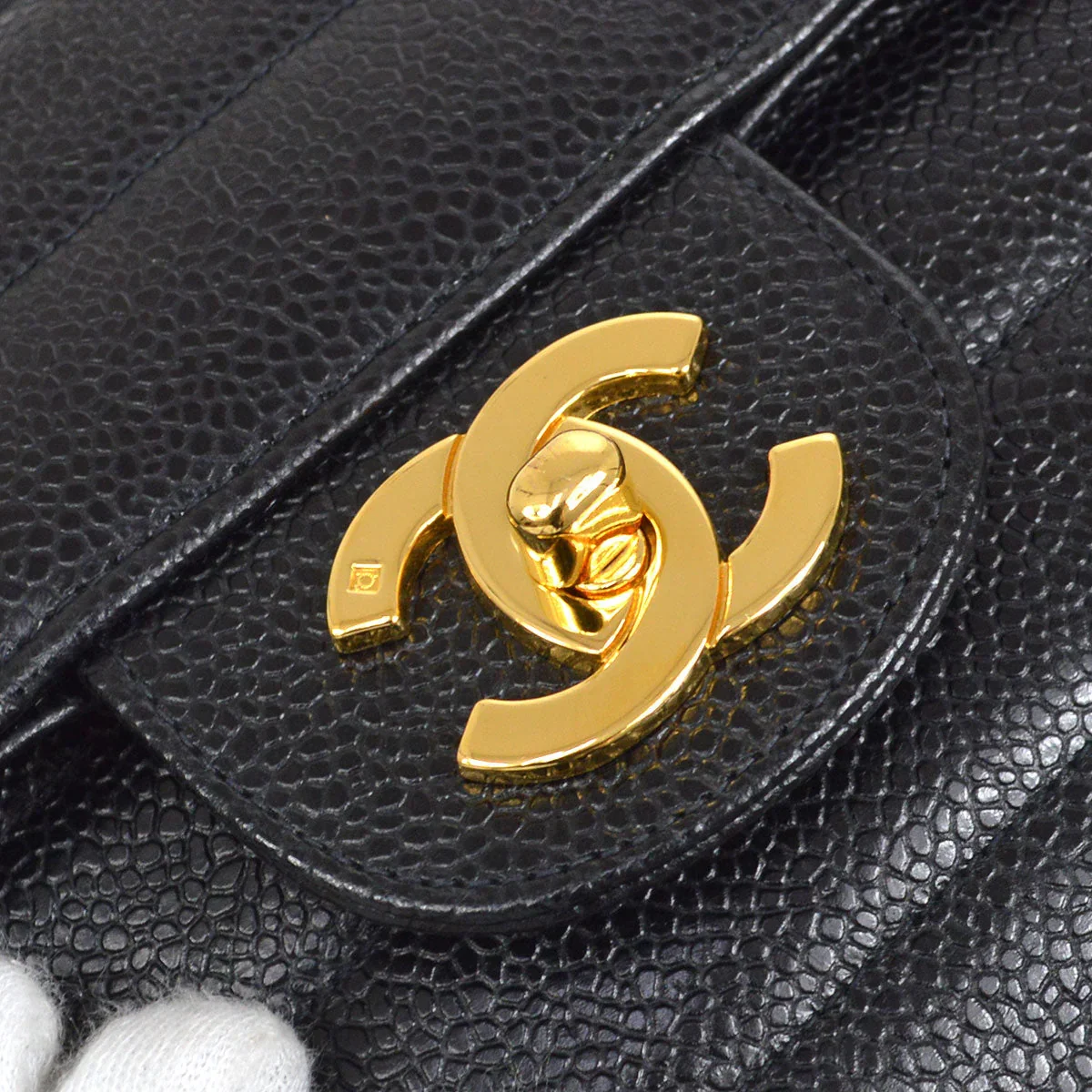 CHANEL 1994-1996 Large Horizontal Classic Single Flap - Image 4