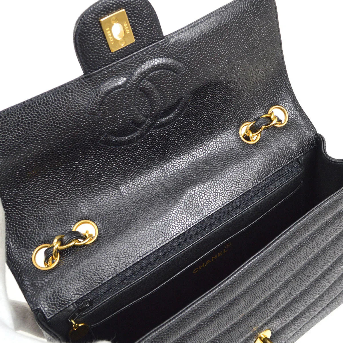 CHANEL 1994-1996 Large Horizontal Classic Single Flap - Image 6