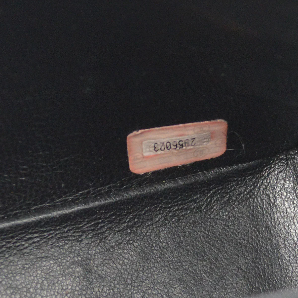 CHANEL * 1991-1994 Classic Flap Handbag Set Black Fur - Image 10