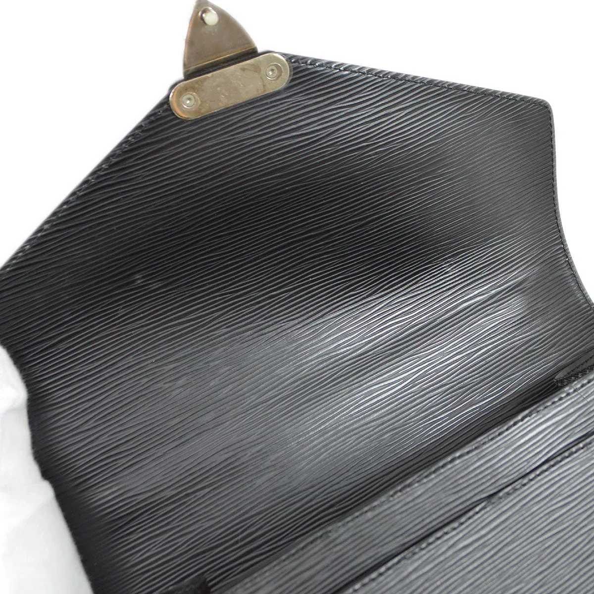 Louis Vuitton 2006 Black Epi Monceau 28 M52792 - Image 8