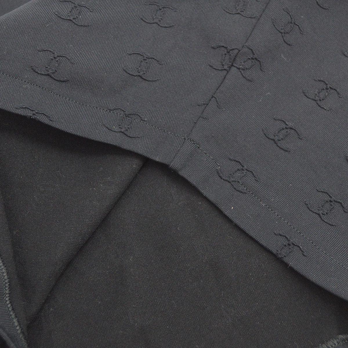 Chanel 1997 Spring CC logo-embroidered cropped T-shirt #40 - Image 7