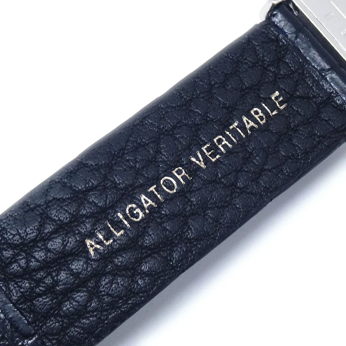 Chanel Matelasse Watch 18KWG Diamond Alligator - Image 5