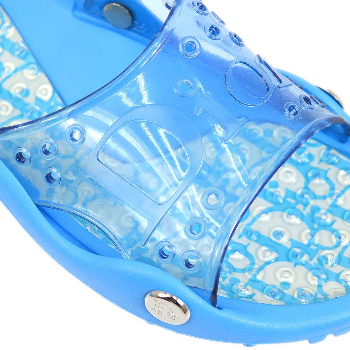 Christian Dior 2002 Trotter Beach Sandals Shoes #36 - Image 4