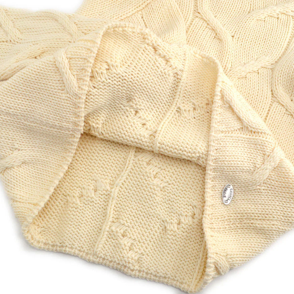 Chanel 1999 Fall fisherman's knit mock-neck jumper #38 - Image 7