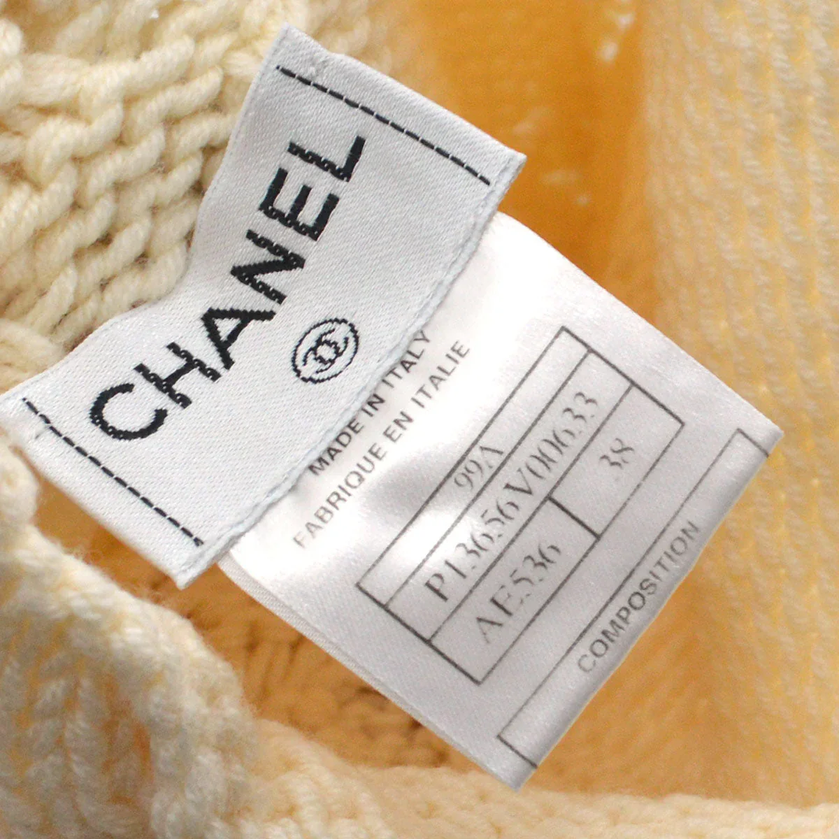 Chanel 1999 Fall fisherman's knit mock-neck jumper #38 - Image 8