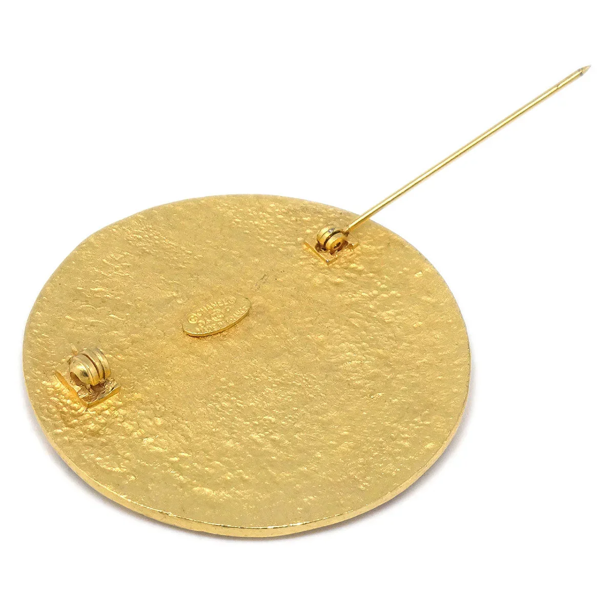 Chanel 1994 Brooch Pin Corsage Gold 94P - Image 3