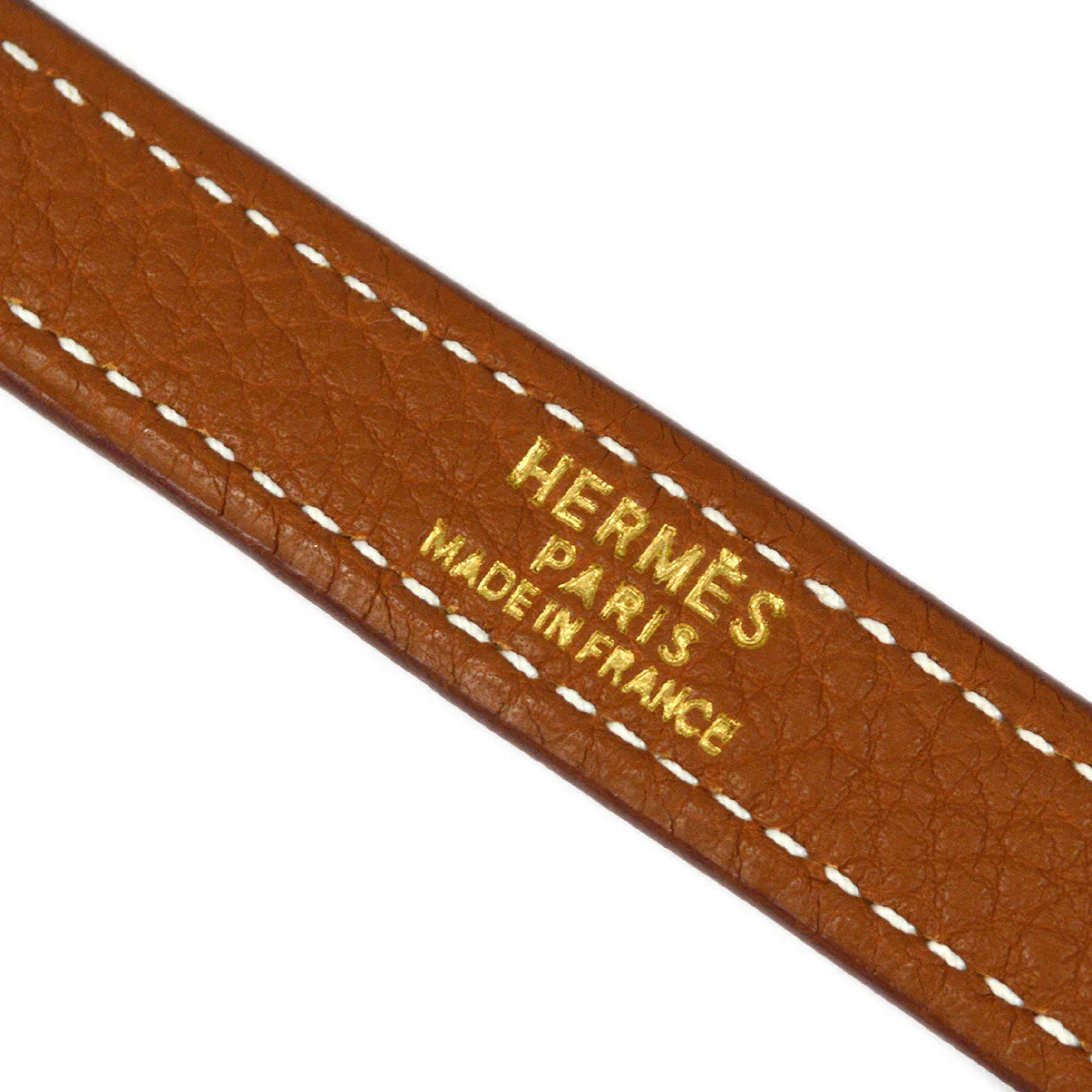 Hermes Shoulder Strap for Kelly Clemence Gold - Image 4