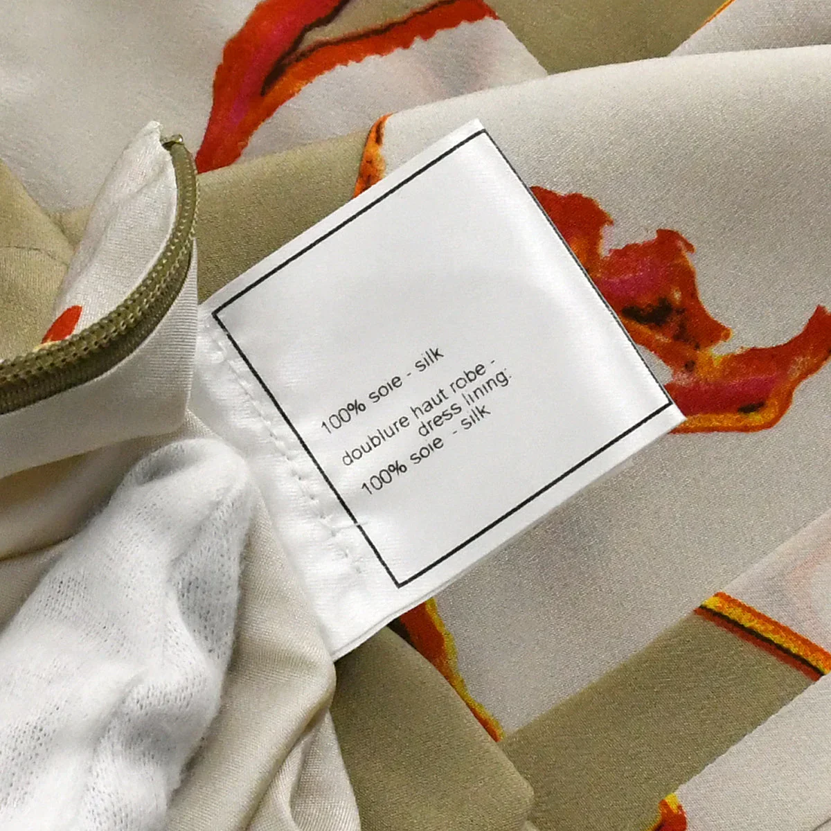 Chanel 2000 High Summer abstract-print silk dress #38 - Image 10