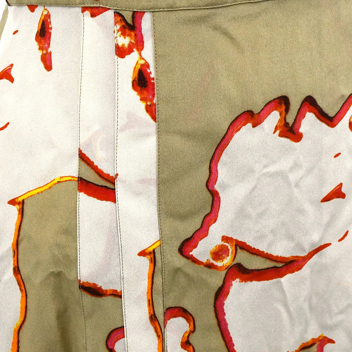 Chanel 2000 High Summer abstract-print silk dress #38 - Image 6