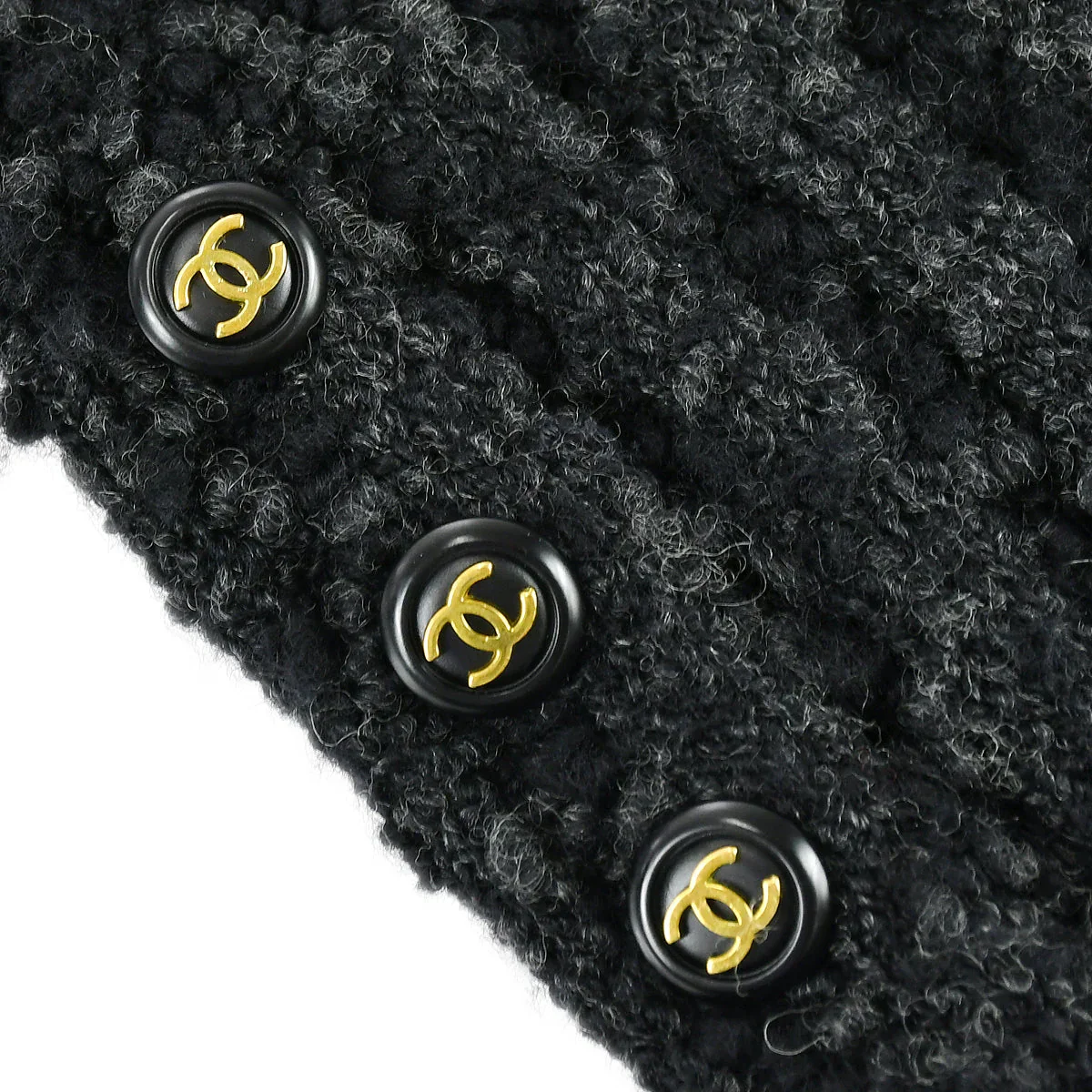 Chanel Dress Black 94A #40 - Image 6