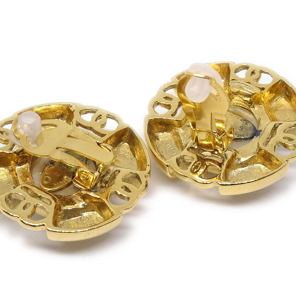 Chanel Imitation Pearl Earrings Clip-On 29 - Image 3