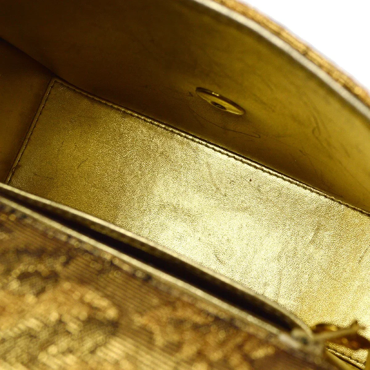 CHANEL * 1997-1999 Floral Jacquard Handbag - Image 9