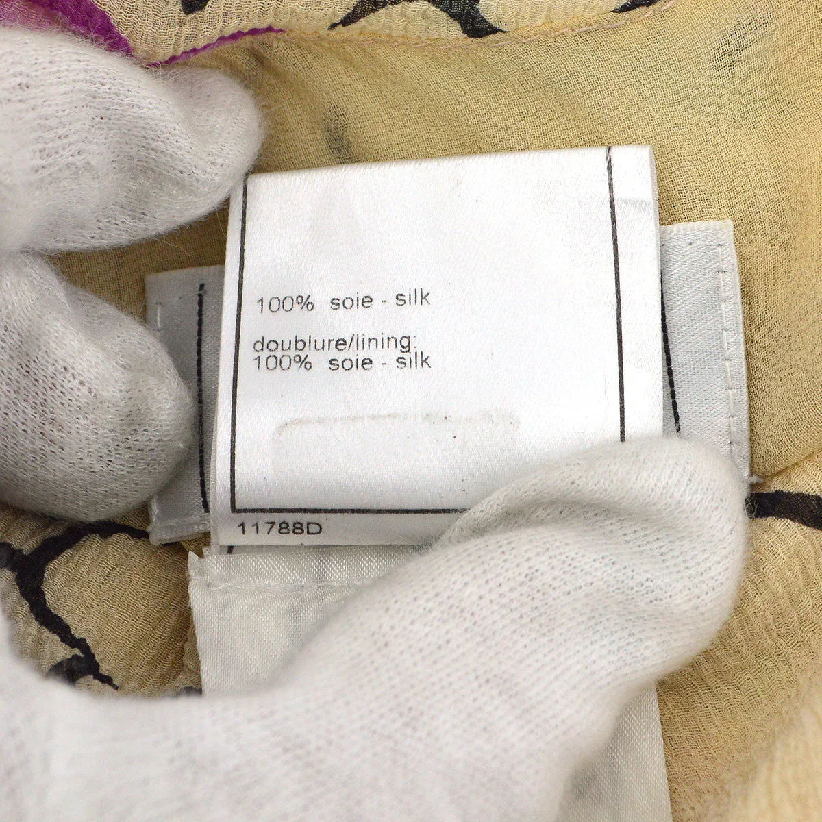 Chanel 2001 High-Summer CC Floral Pattern T-shirt #38 - Image 5