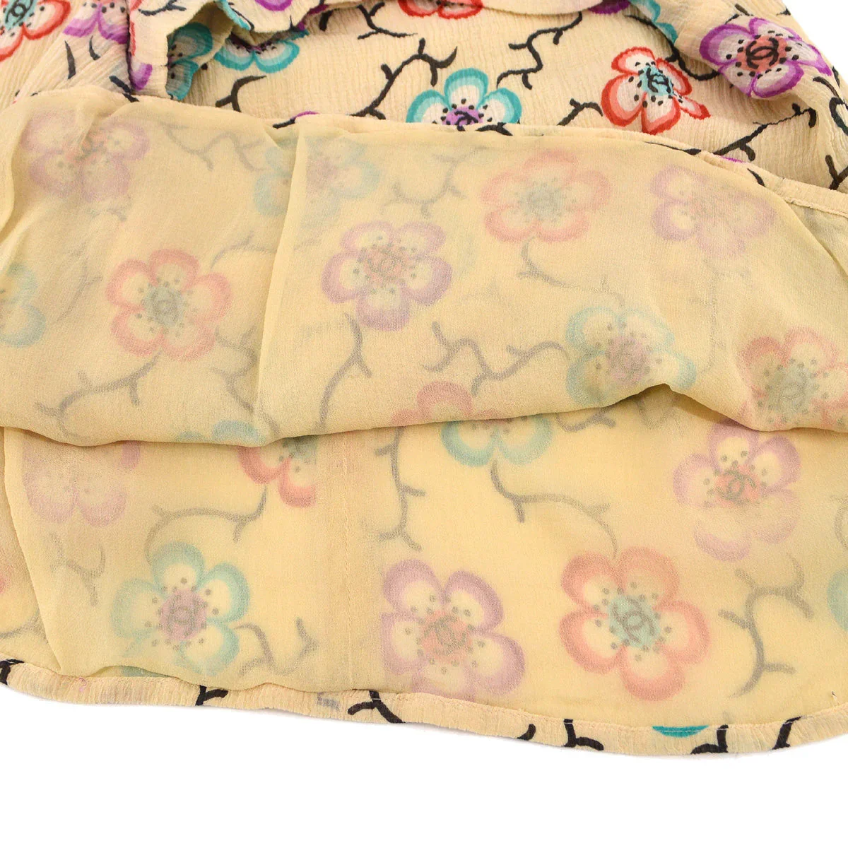 Chanel 2001 High-Summer CC Floral Pattern T-shirt #38 - Image 6