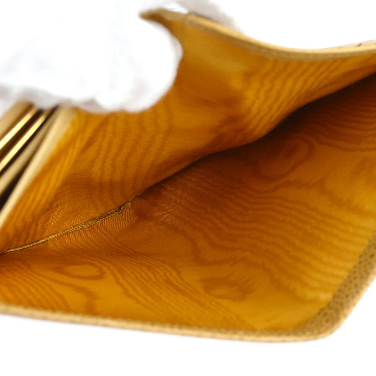 Chanel 2000-2001 Timeless Long Wallet Beige Caviar - Image 6