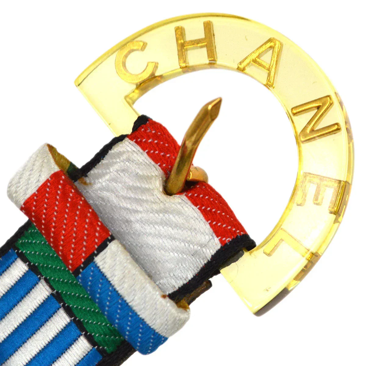 CHANEL 1995 National Flag Belt #70 - Image 5