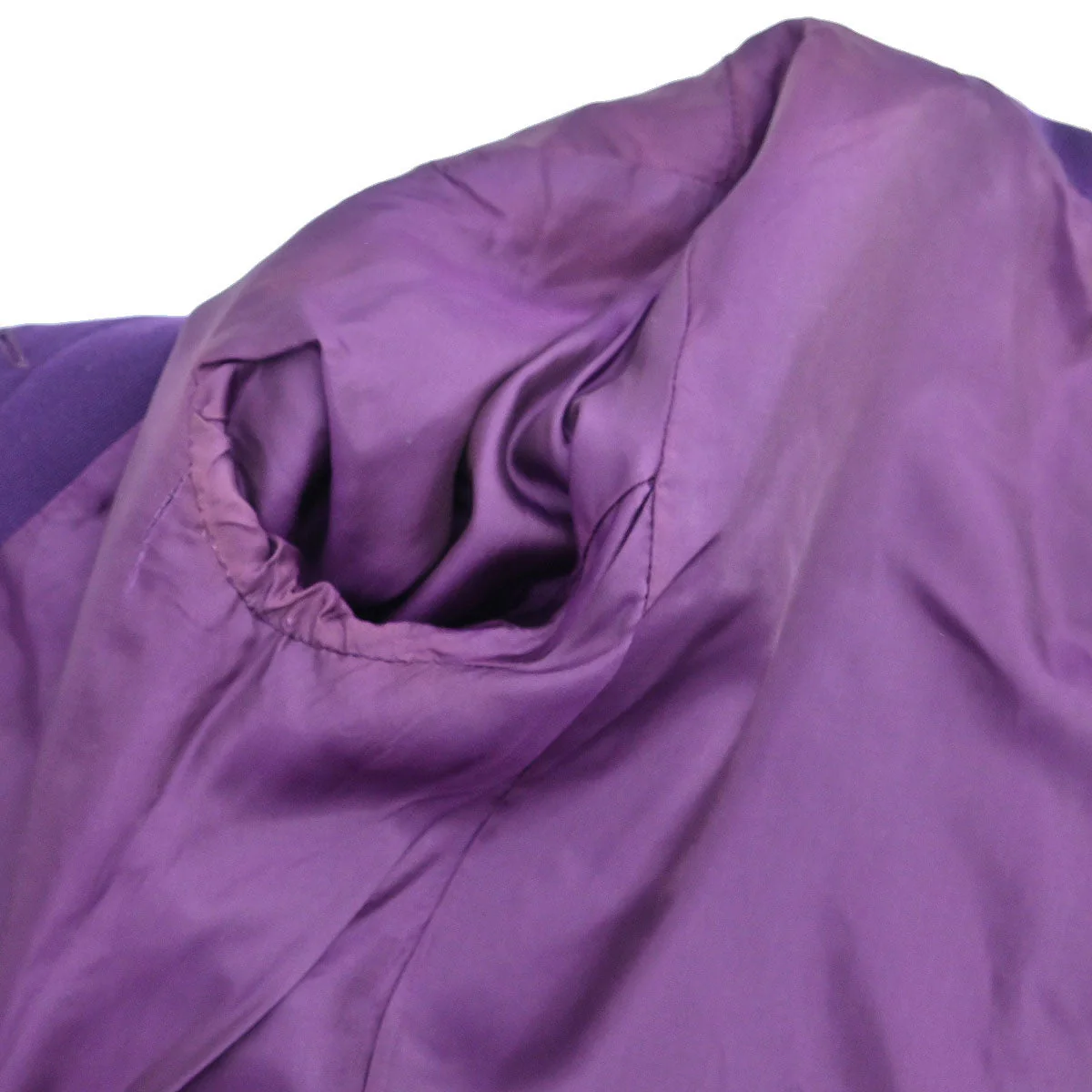 Celine #38 Setup Suit Jacket Skirt Purple - Image 8