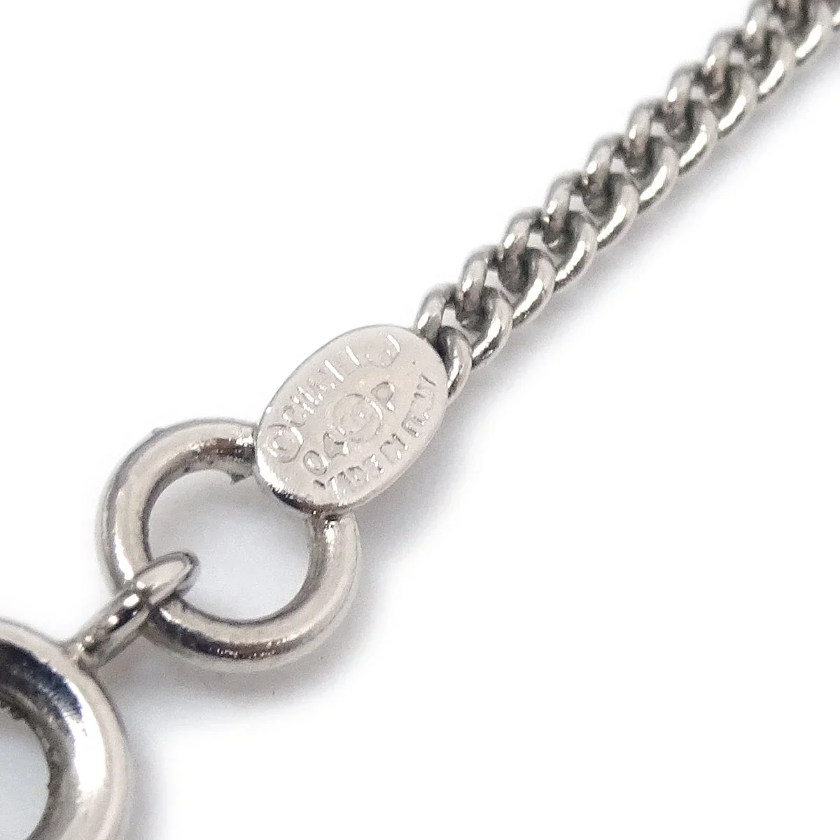 Chanel 2004 Spring Record & CC Silver Chain Necklace 04P - Image 4