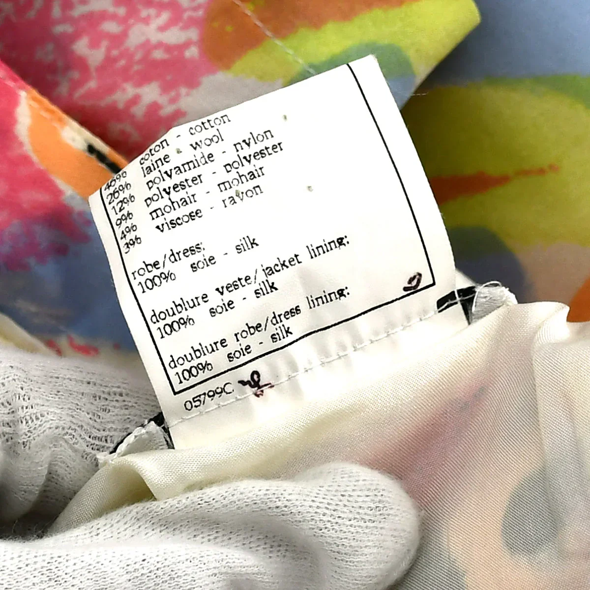 Chanel 1997 Spring CC floral-print dress #38 - Image 10