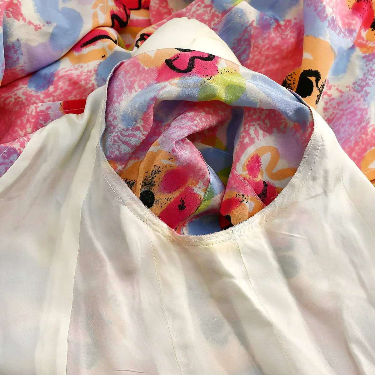 Chanel 1997 Spring CC floral-print dress #38 - Image 6