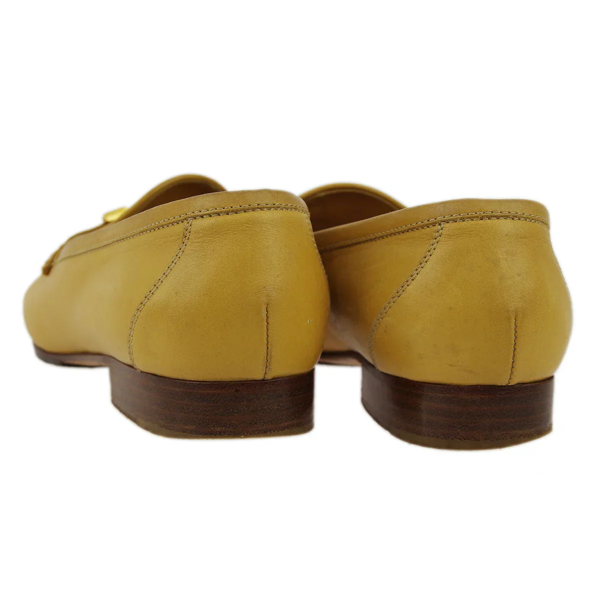 Hermes Beige Constance Loafers Shoes #36 1/2 - Image 3